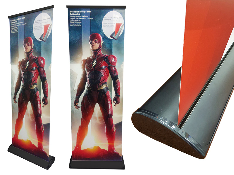 Black Small Broad Base Rollup (KBR60)